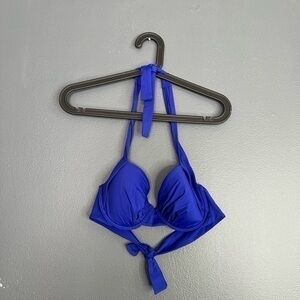 Tommy Bahama Royal Blue Halter Bikini Top